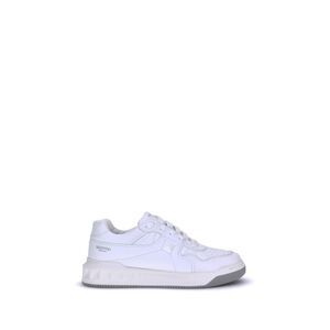Valentino Garavani White Calf Leather Bos Taurus Low Top Men's Sneakers